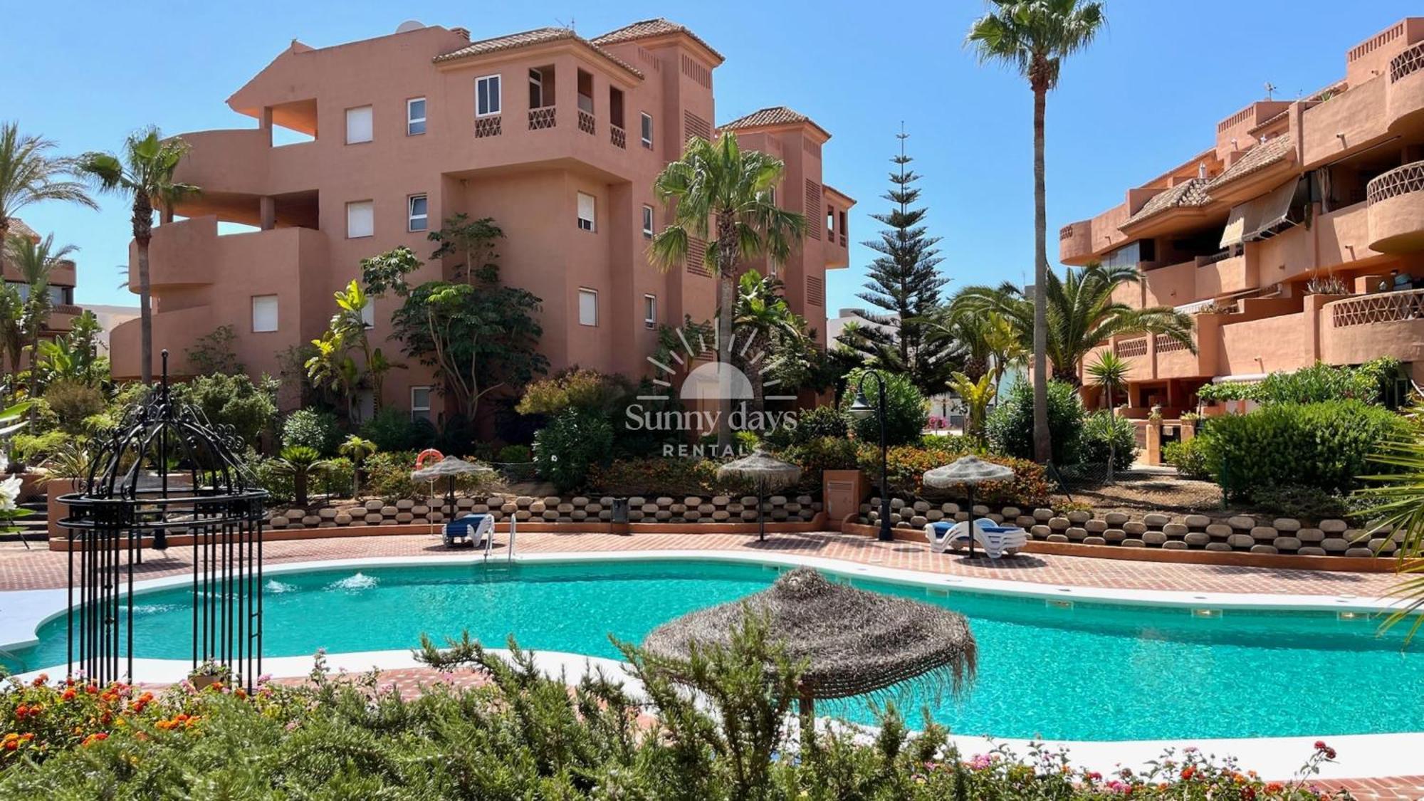 Almerimar, Terraza,Piscinas,Parking,Gym Lägenhet El Ejido Exteriör bild
